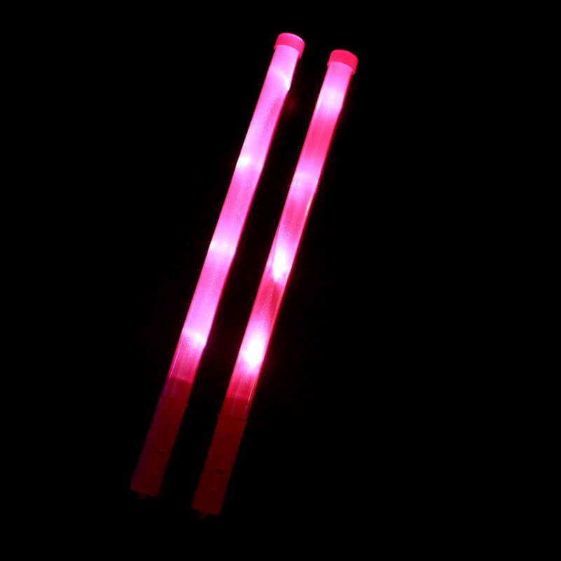 Cây cổ vũ phát sáng led hồng 46cm