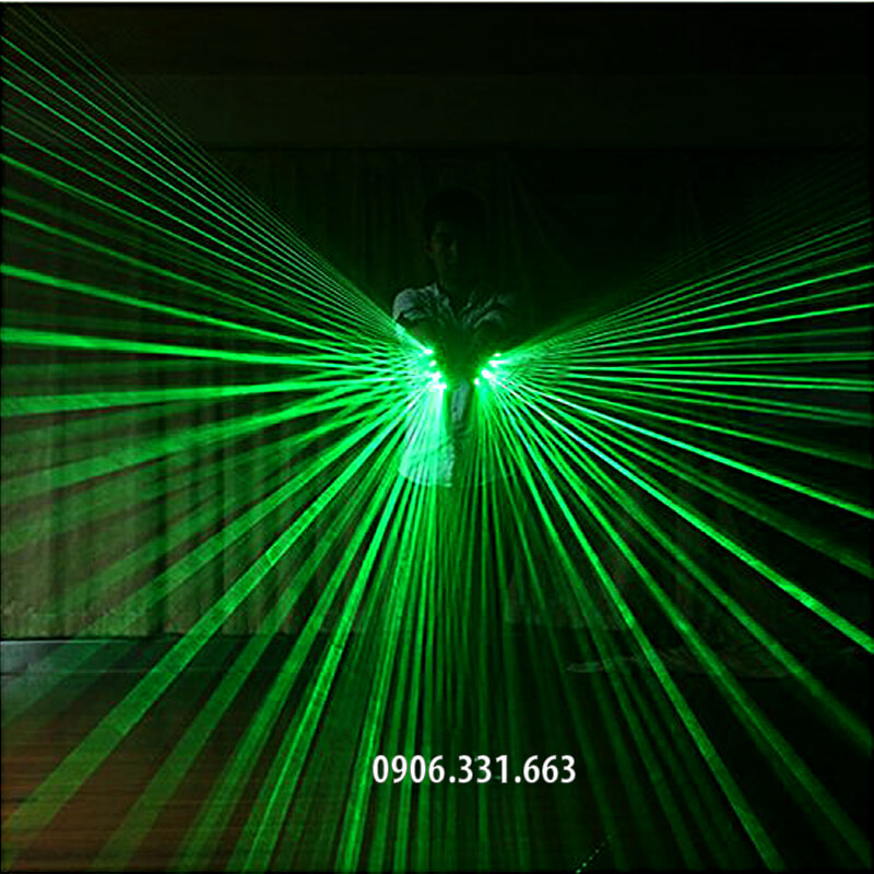 găng tay đèn laser