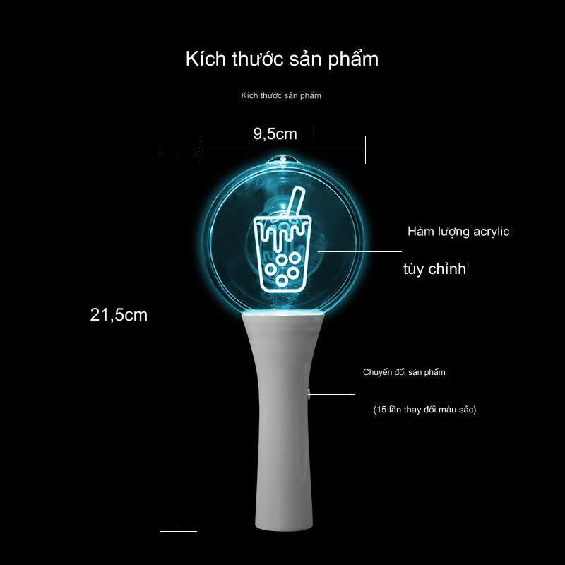 in lightstick 3d không xoay