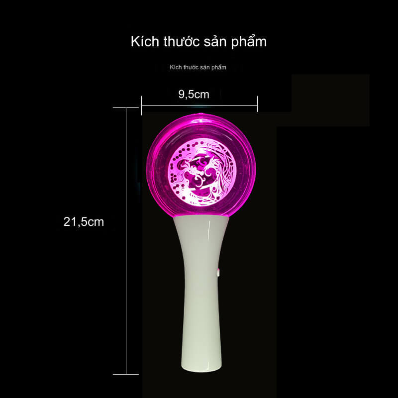 in lightstick 3d remote không xoay