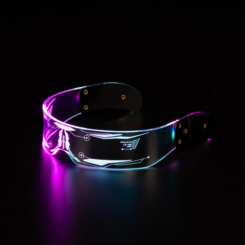 kính đèn led tiktok mẫu 3