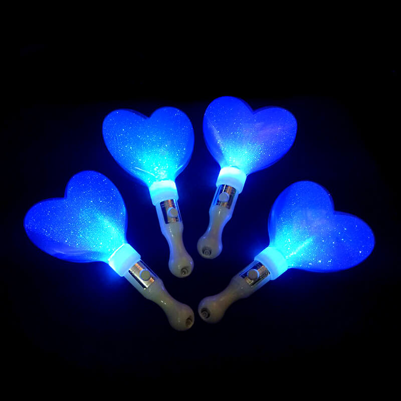 Lightstick led hình trái tim xanh dương