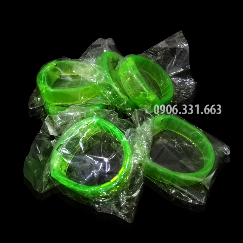 vòng led đeo tay phát sáng xanh lá