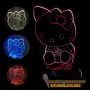 Đèn Led 3D Hello Kitty