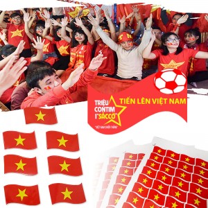 In sticker dán mặt cờ Việt Nam